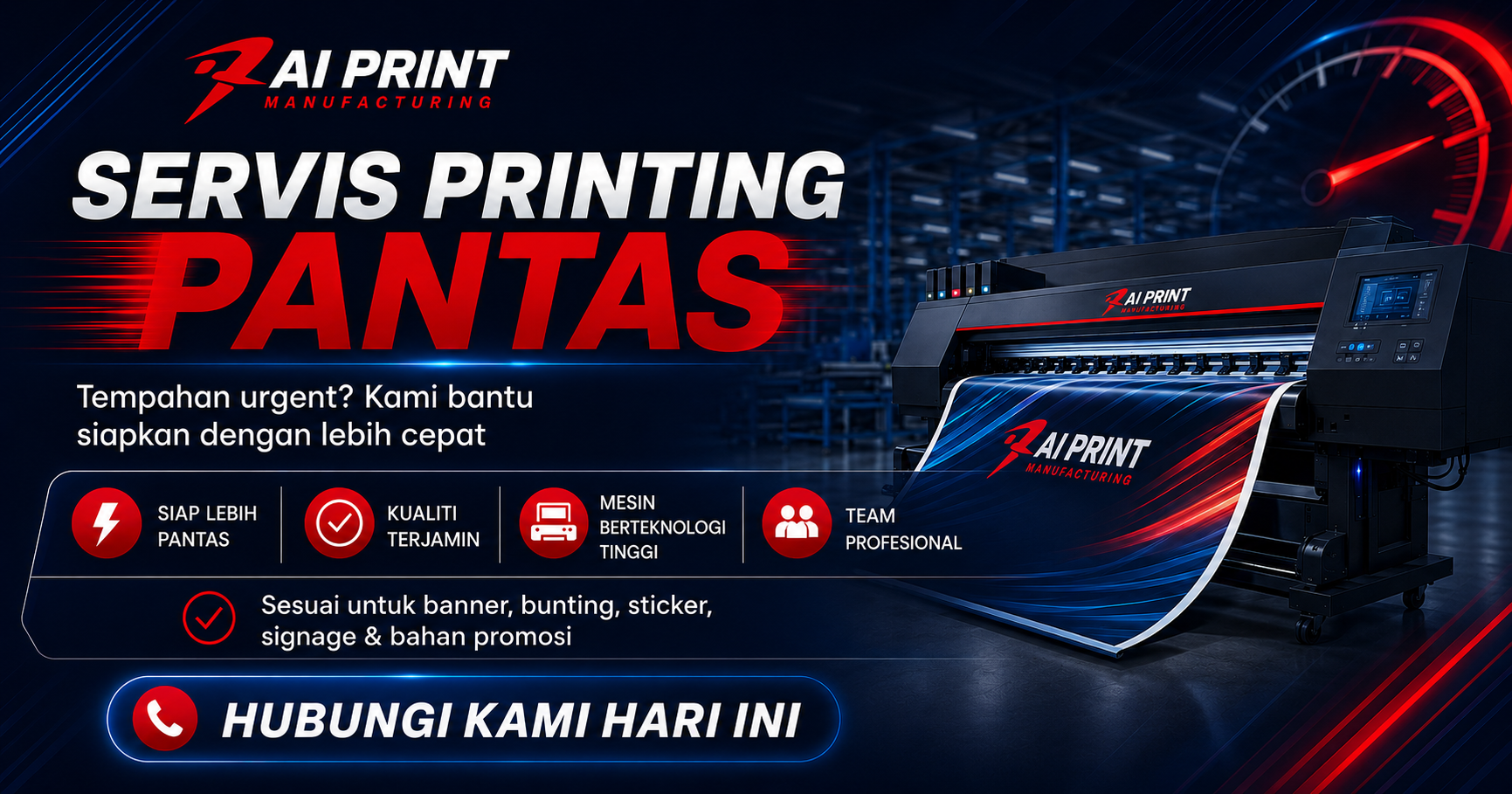 Servis Printing Pantas