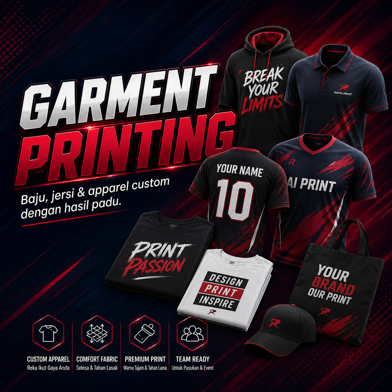 Baju Sublimation
